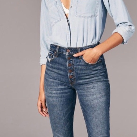 Abercrombie & Fitch Pants - Abercrombie & Fitch The Skinny Hight Rise Jeans